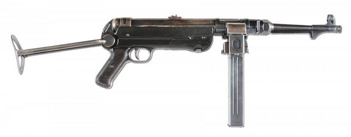 Пістолет-кулемет MP-40/I з подвійним магазином