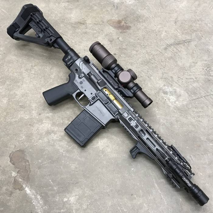 Type A 10.5 .308 AR Pistol