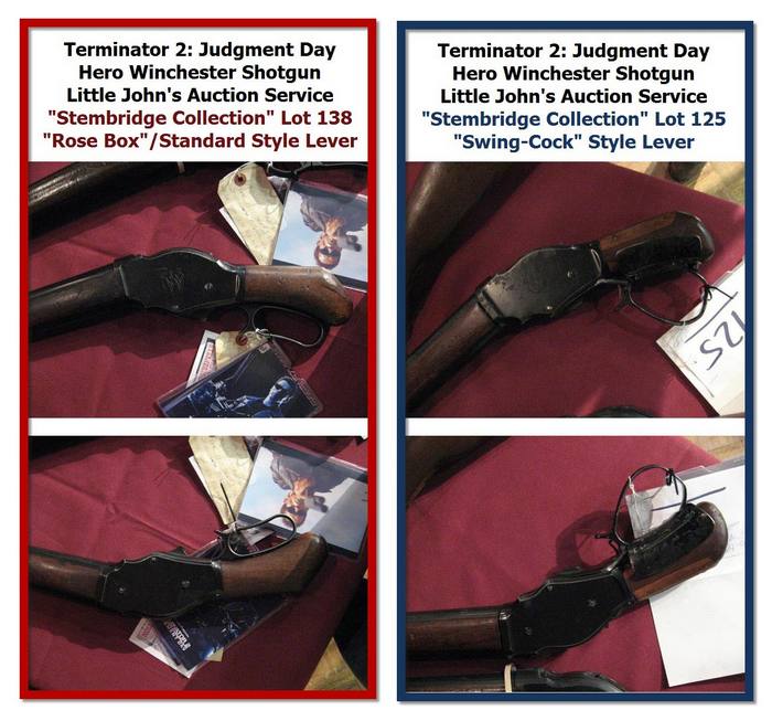 Фото двох рушниць з аукціону Little Jonh’s.