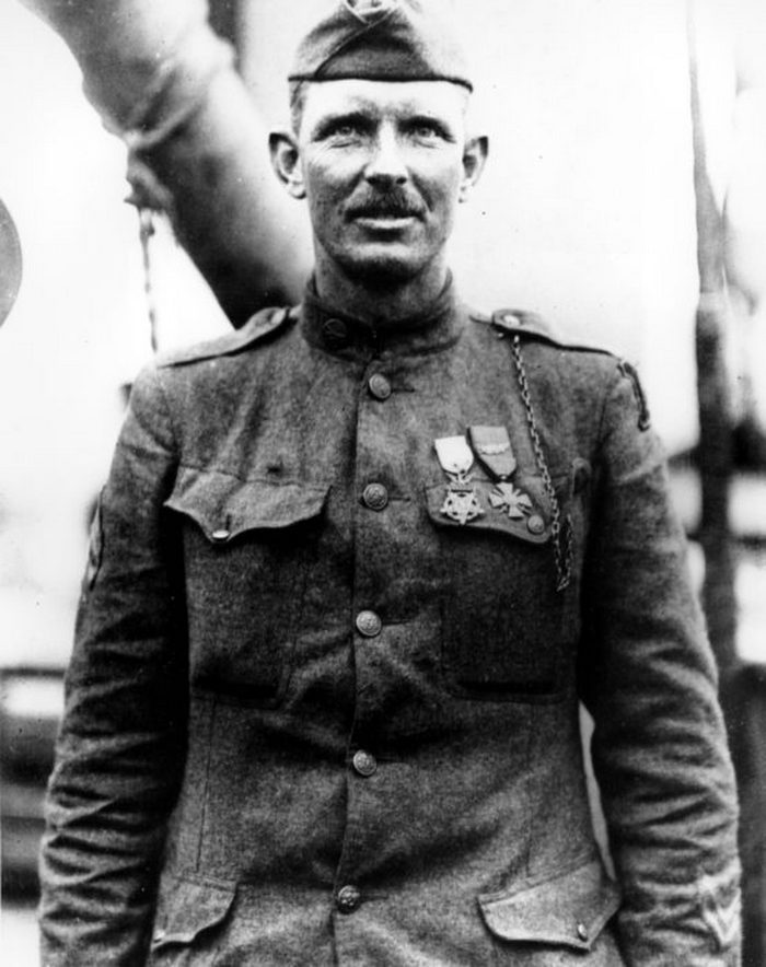 Сержант Елвін Йорк у 1919 р.