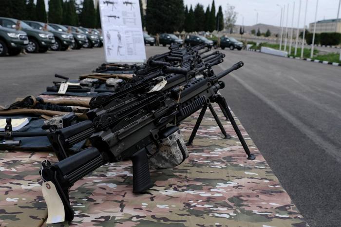 Армія Грузії отримала американські кулемети М249