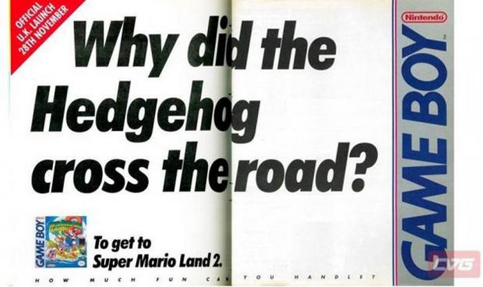 Навіщо їжак (культовий персонаж ігор для Sega) перейшов дорогу? Щоб потрапити до Super Mario Land 2.