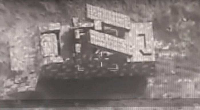 Макет «Оса-АКМ» у Нагірному Карабасі Стопкадр з відео МО Азербайджану