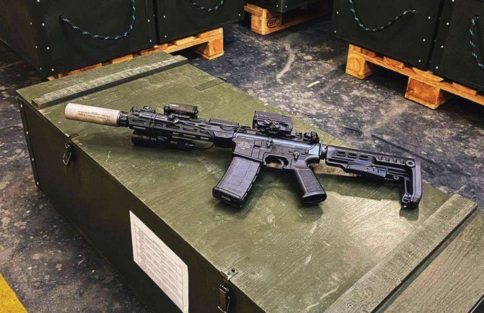 AR-15 на сайті чеської компанії EXCALIBUR ARMY