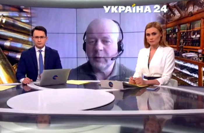 Георгій Учайкін в ефірі каналу Україна 24