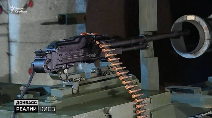 Танковий кулемет КТ-7,62 на випробуваннях на Заводі 