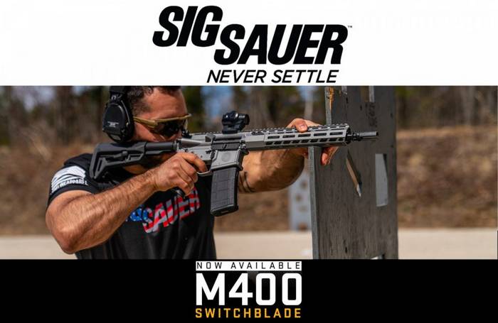 Новий карабін SIG Sauer M400 Switchblade.