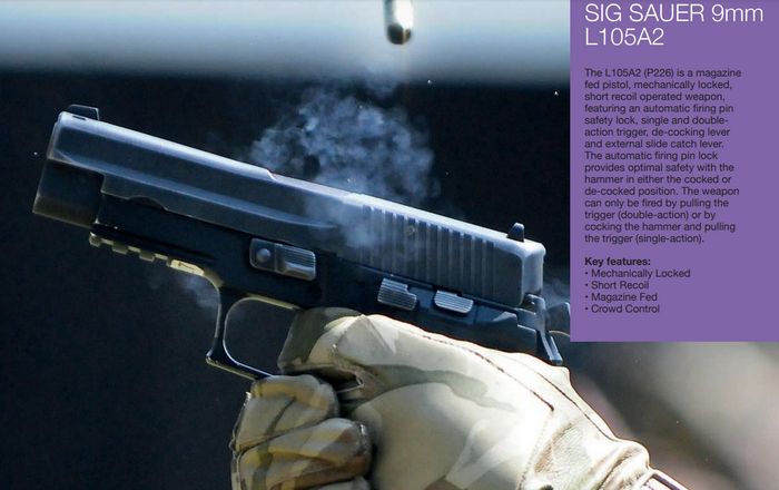 SIG Sauer P226 в модифікації L105A2.