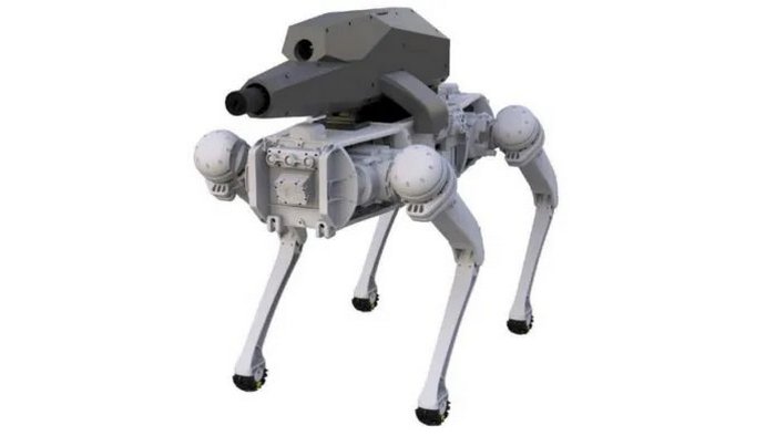 Інженери з Ghost Robotics оснастили робо-пса снайперською гвинтівкою з тепловізором
