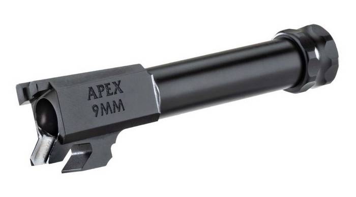 Компанія Apex випустила ствол з різьбою під глушник для пістолета Springfield Armory.