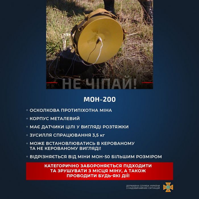 Російські міни в Україні
