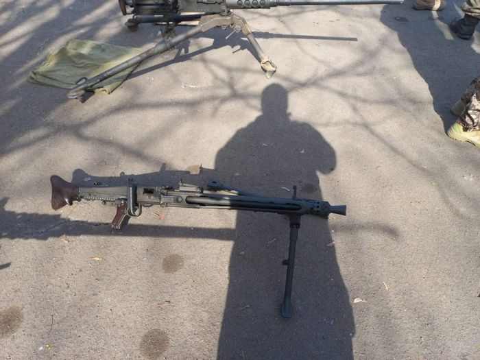 MG 42/59 на озброєнні України. Квітень 2022. Фото: War Noir