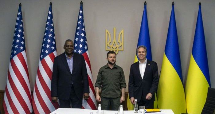 Блінкен та Остін під час закритого візиту до Києва оголосили про виділення нової військової допомоги Україні.