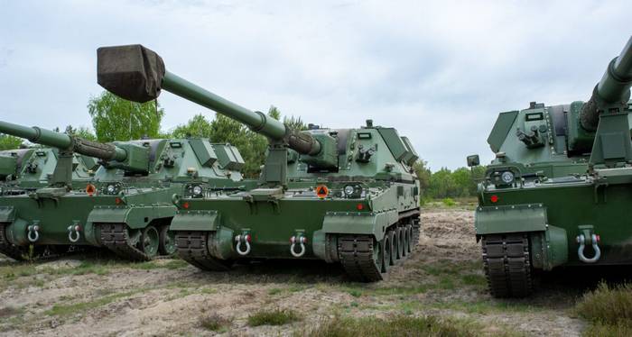 Самохідні артилерійські установки Krab