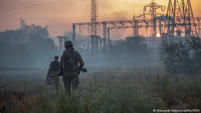 Українські військовослужбовці на Донбасі (червень 2022 року)
