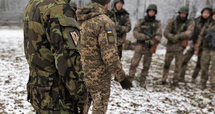 Українські військові проходять навчання у Чехії. Грудень 2022. Чехія. Фото: Збройні сили Чехії 