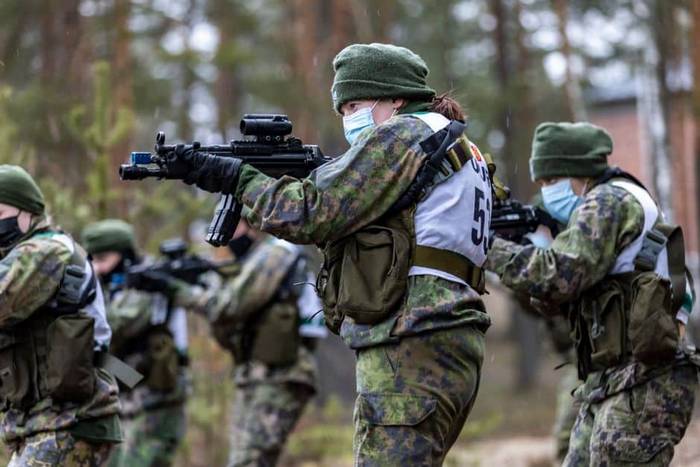 Жінки в Силах оборони Фінляндії