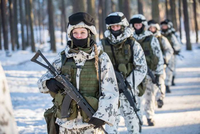 Жінки в Силах оборони Фінляндії