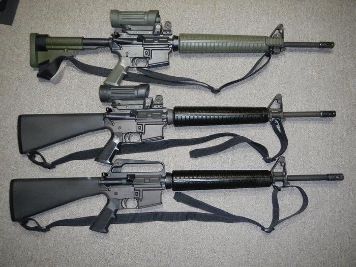 Канадські гвинтівки C7, C7A1 та C7A2
