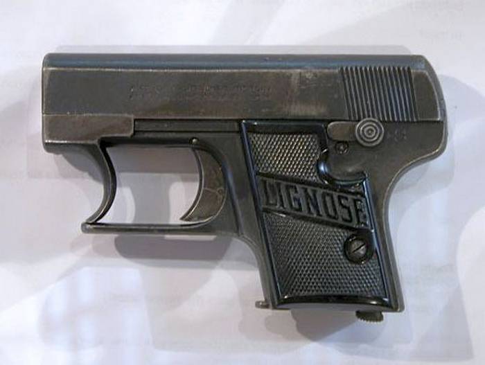 Пристосування Хилевського у пістолеті Lignose