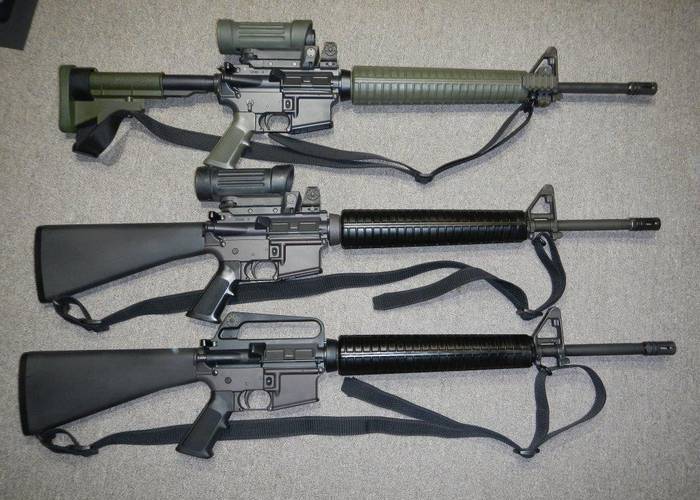 Гвинтівки C7, C7A1 та C7A2 