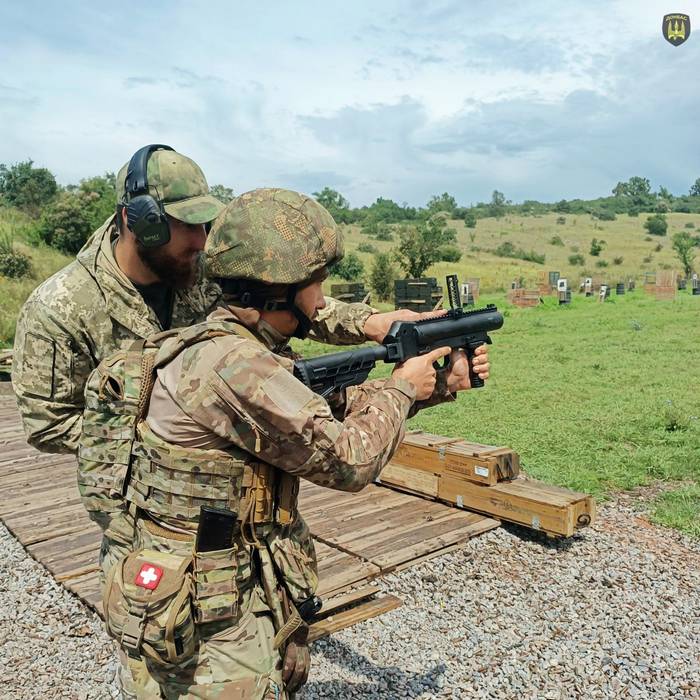 Тренування бійців НГУ з гранатометами «Форт-600», жовтень 2023. Фото: Батальйон спеціального призначення «Донбас» 