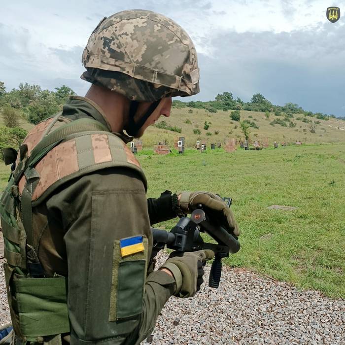 Тренування бійців НГУ з гранатометами «Форт-600», жовтень 2023. Фото: Батальйон спеціального призначення «Донбас» 