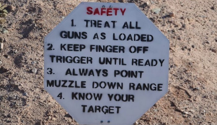 4 правила безпечного поводження зі зброєю