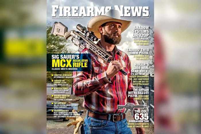 Обкладинка журналу Firearms News