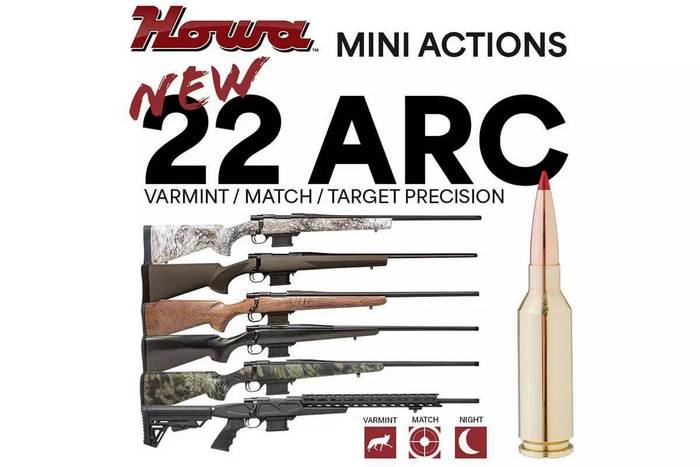 HOWA Releases Their Exciting New 22 ARC Rifle Line