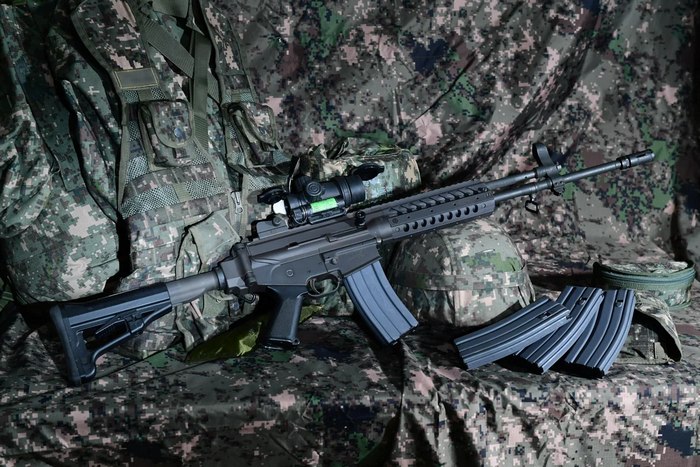 South Korean SNT Motiv K2C1 service rifle