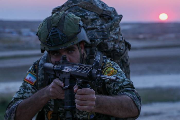 Іранський рейнджер 35-ї бригади спеціального призначення з гвинтівкою MASAF-2, січень 2025. Фото: WANA News Agency 