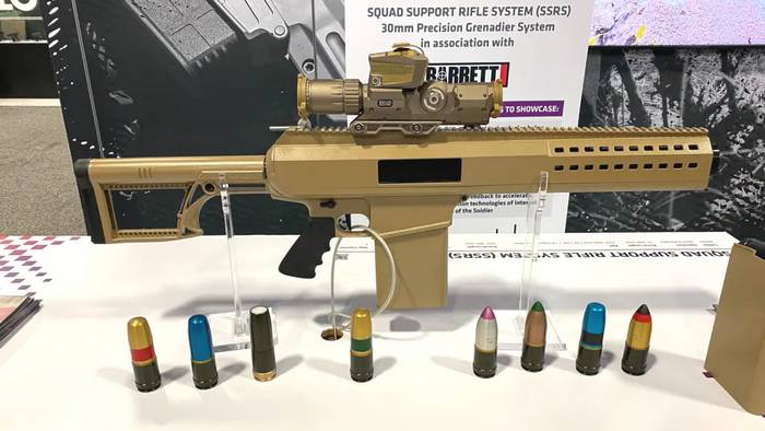 SSRS від Barrett Firearms на виставці 2024 рік. Фото - Jamie Hunter