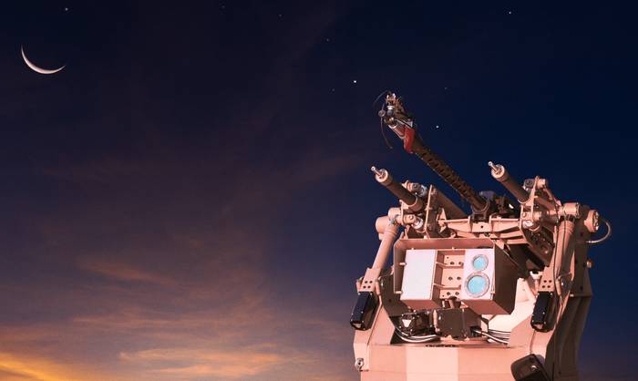 Зенітна турель Sky Sentinel з кулеметом M2 Browning