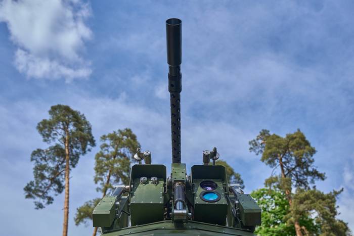 Зенітна турель Sky Sentinel з кулеметом M2 Browning
