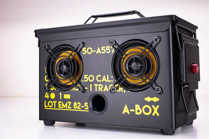 he Original Ammo Can Speaker .50 CAL A-BOX™
