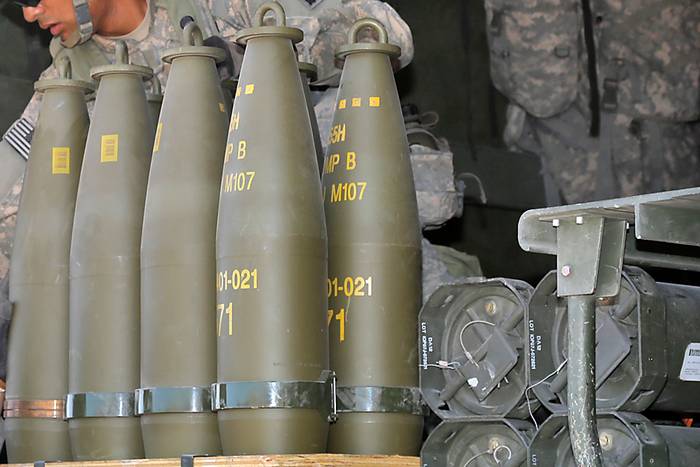 155-мм снаряди М107. Фото: US Army