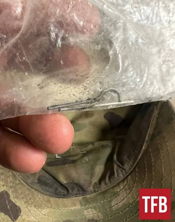 Зламана запобіжна пружина натягу/утримувальна пружина M249.