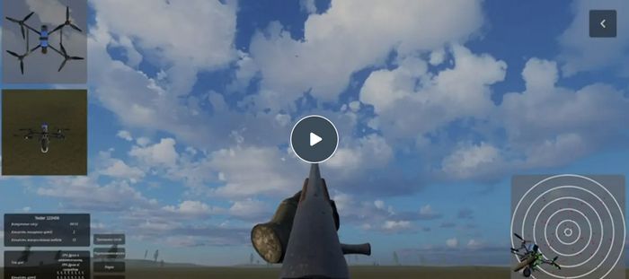 VR-тренажер для стрільби з мисливської рушниці по FPV-дронах. Джерело: Компанія Atmaraksi