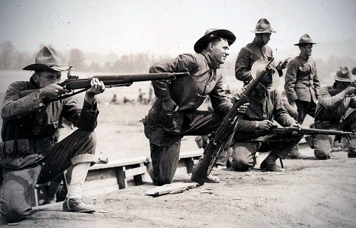 Гвинтівка M1917, Перша світова війна.
