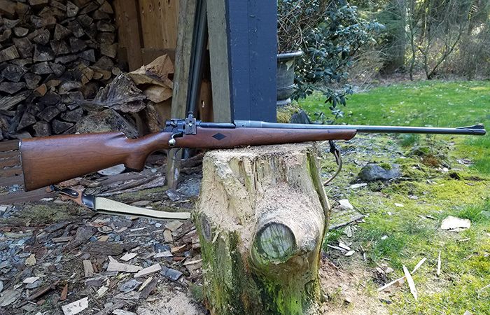 Гвинтівка була добре пристосована до війни.