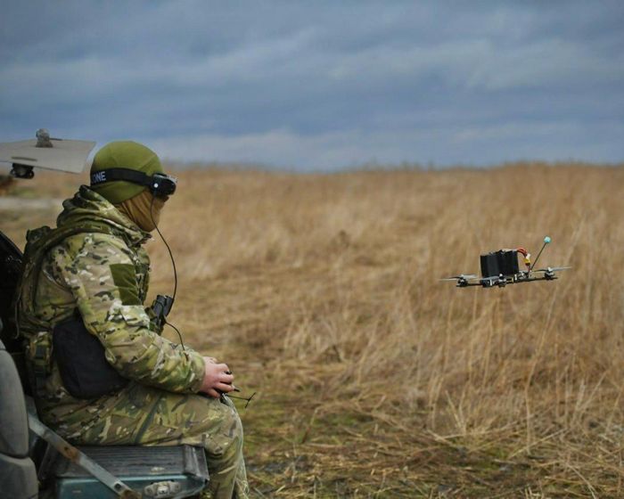  Український оператор ударних дронів, 2025 рік. Фото: 63 ОМБр.