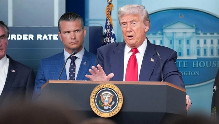 Президент Дональд Трамп оголосив надзвичайний стан у Вашингтоні, округ Колумбія