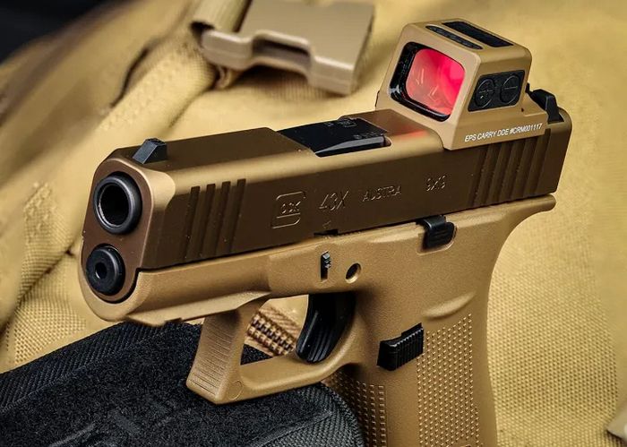 Coyote Brown Glock 43X MOS
