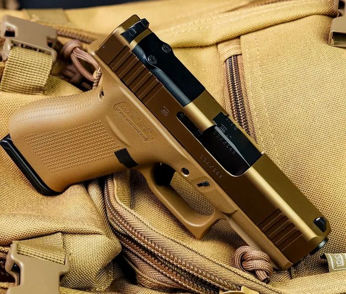 Coyote Brown Glock 43X MOS