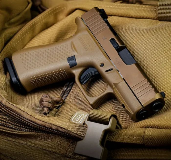 Coyote Brown Glock 43X MOS