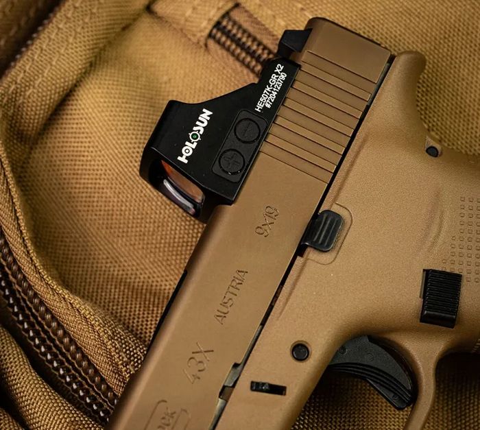 Coyote Brown Glock 43X MOS