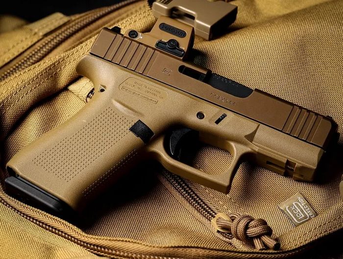 Coyote Brown Glock 43X MOS