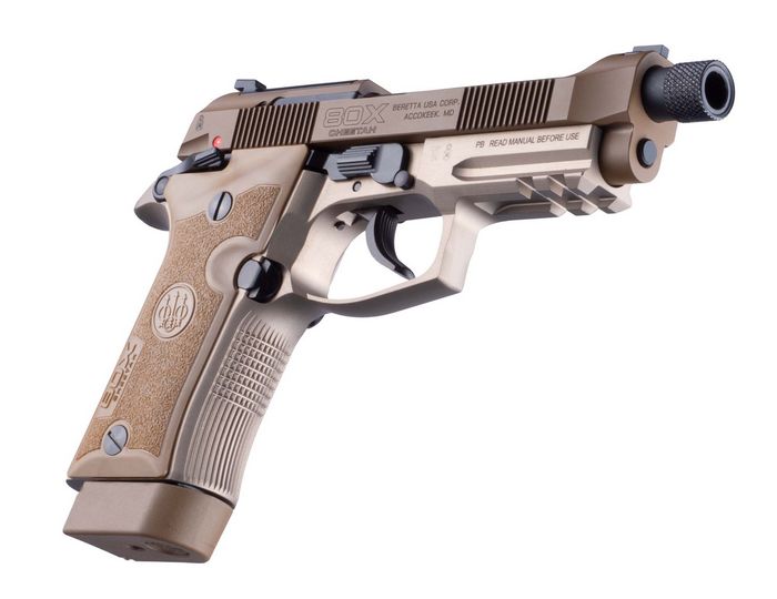 Beretta 80X Cheetah Tactical FDE