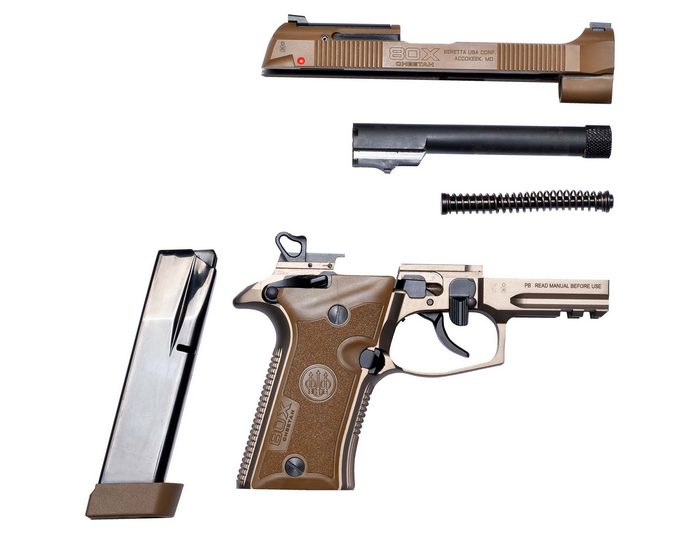 Beretta 80X Cheetah Tactical FDE